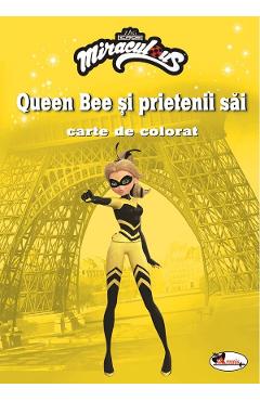 Poza produsului Queen Bee si prietenii sai. Carte de colorat