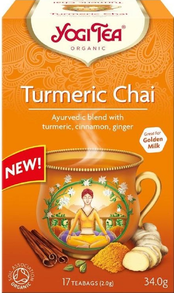Ceai cu Turmeric Chai ECO/BIO 17dz - YOGI TEA