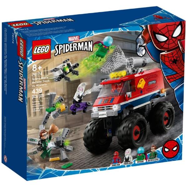 Lego Marvel Spiderman. Camionul gigant al Omului Paianjen contra Mysterio