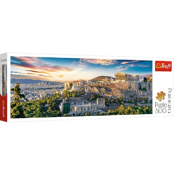 Puzzle 500. Panorama Acropolis Atena
