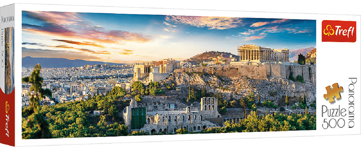 Puzzle 500. Panorama Acropolis Atena