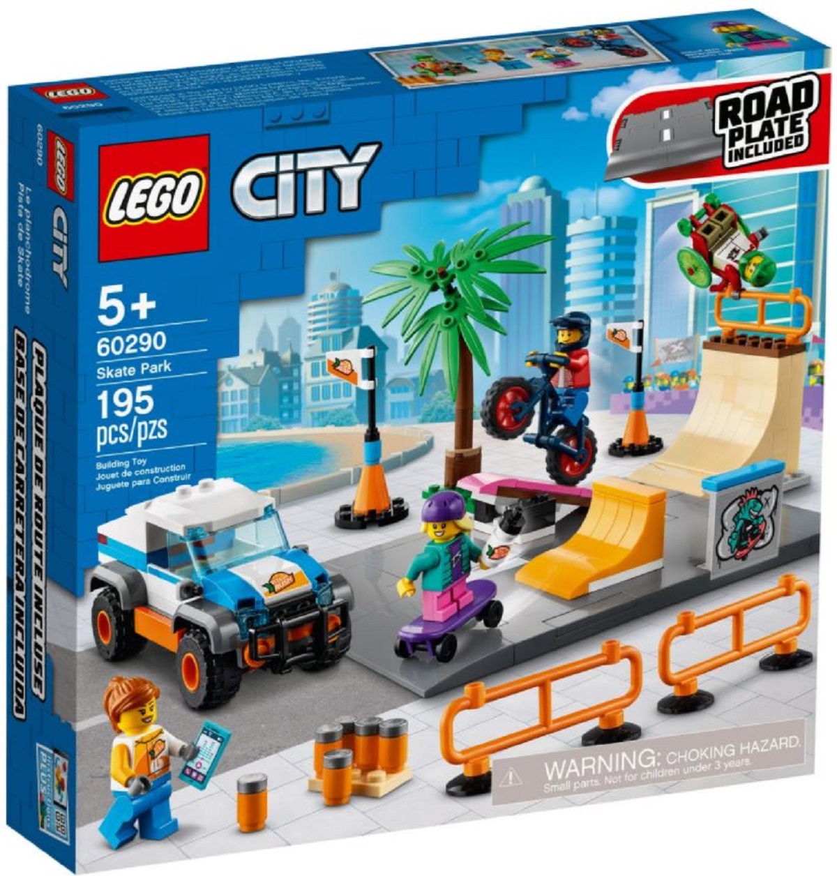 Lego City. Parc de skateboarding