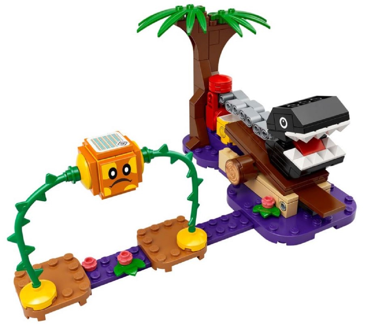 Lego Super Mario. Set de extindere: Intalnirea din jungla a lui Chain Chomp
