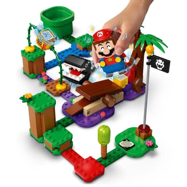 Lego Super Mario. Set de extindere: Intalnirea din jungla a lui Chain Chomp