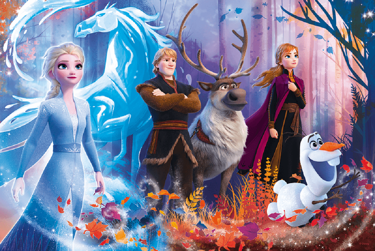 Puzzle 100. Frozen 2: Lumea magica