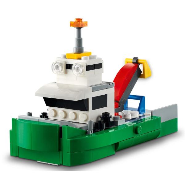 Lego Creator. Transportor de masini de curse