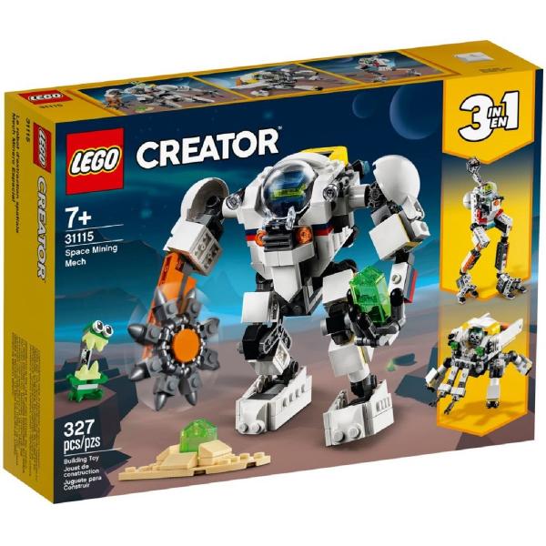 Lego Creator. Robot de minerit spatial