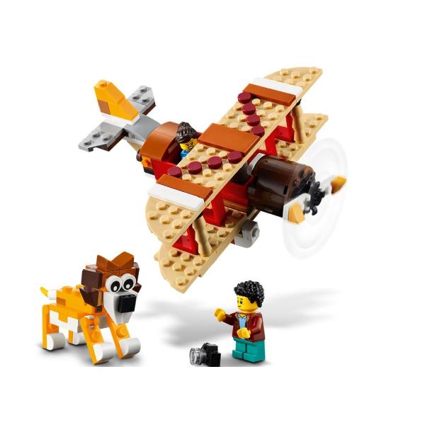 Lego Creator. Casuta in copac cu animale salbatice in Safari