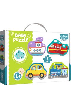 Imaginea produsului 'Puzzle Baby Clasic. Vehicule pentru transport'