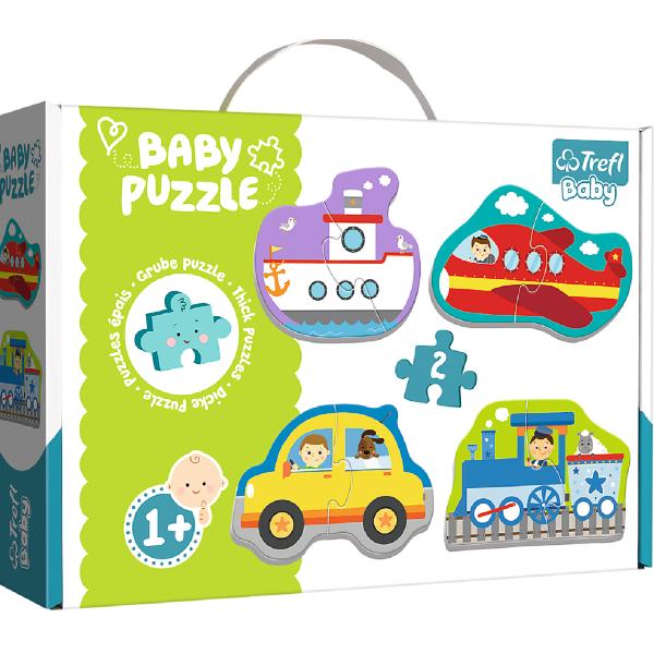 Puzzle Baby Clasic. Vehicule pentru transport