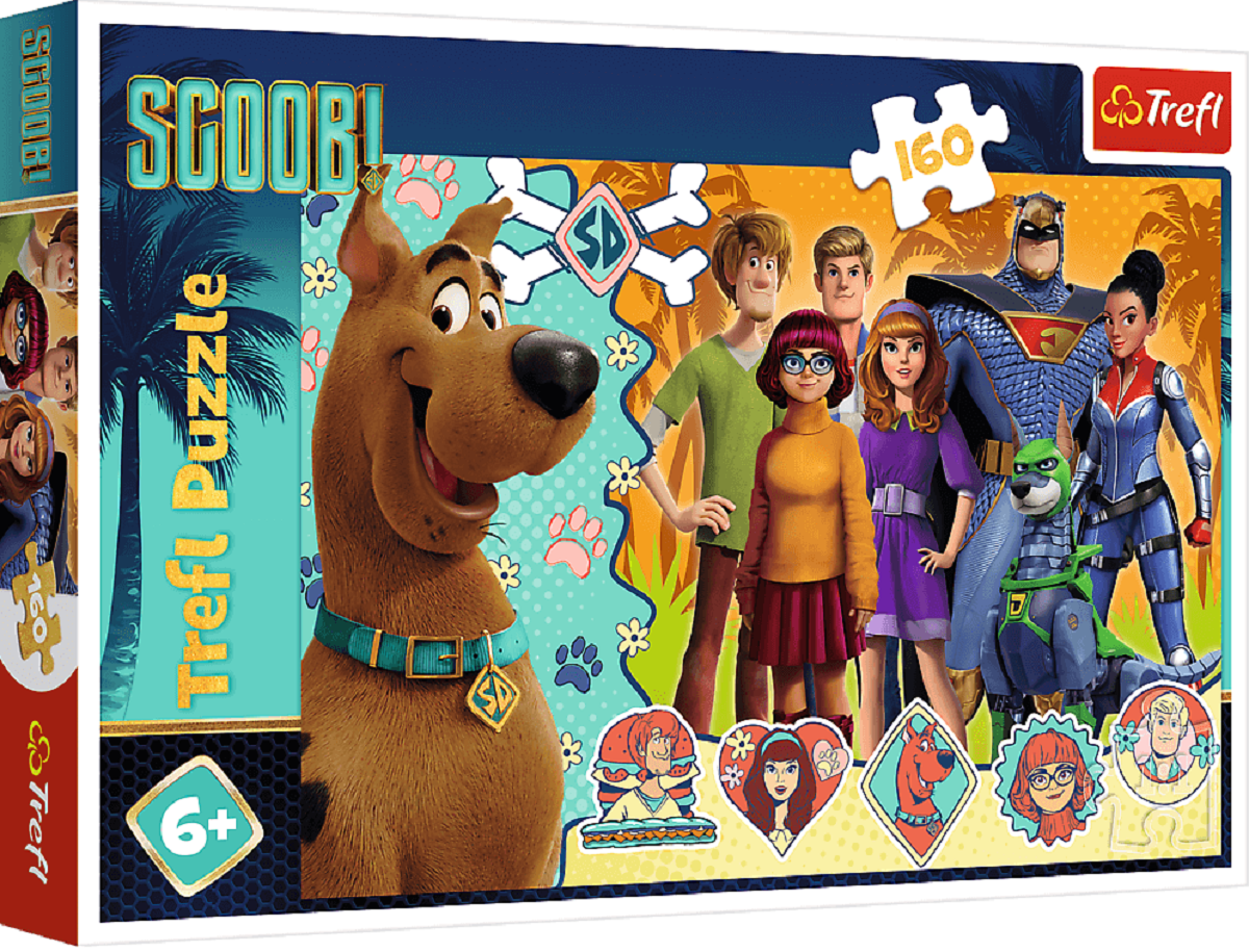 Puzzle 160. Scooby Doo in actiune