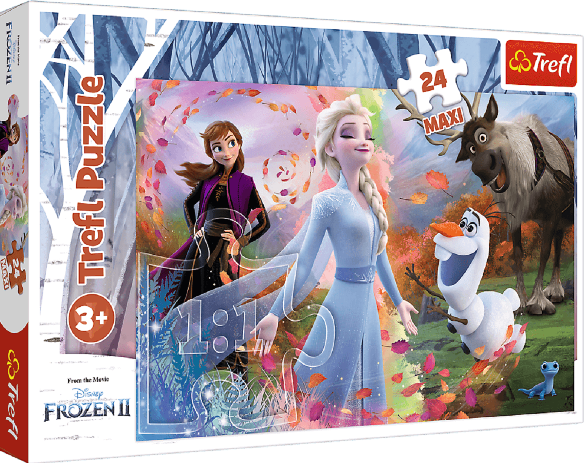 Puzzle 24 maxi. Frozen 2: O zi plina de aventuri