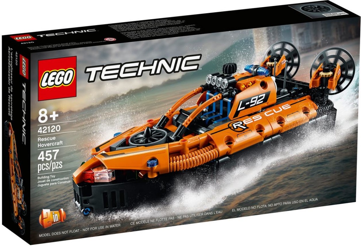 Lego Technic. Aeroglisor de salvare