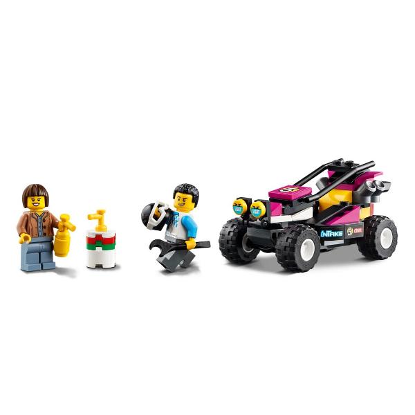 Lego City. Transportator de automobile de curse