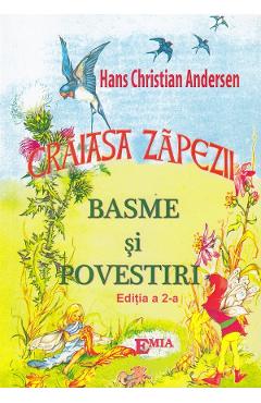 Coperta cărții 'Crăiasa zăpezii. Basme și povestiri - Hans Christian Andersen'