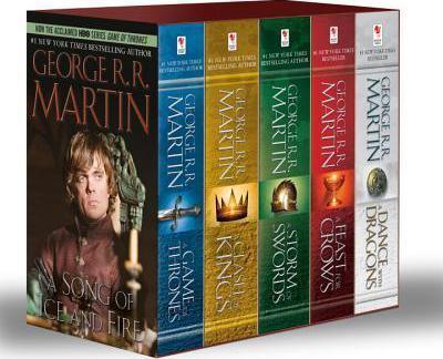 A Game of Thrones 5-Book Boxed Set (Song of Ice and Fire Series) - George R. R. Martin