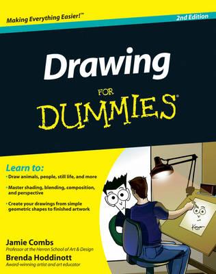 Drawing For Dummies - Brenda Hoddinott, Jamie Combs