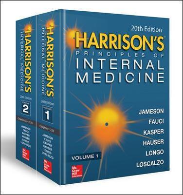 Harrison's Principles of Internal Medicine, Twentieth Edition (Vol.1 & Vol.2) - J. Larry Jameson, Anthony Fauci, Dennis Kasper