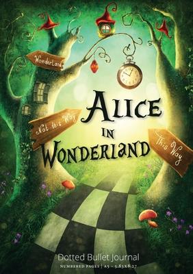 Alice in Wonderland Dotted Bullet Journal