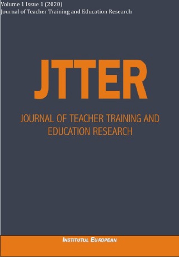 JTTER. Journal of Teacher Training and Education Research