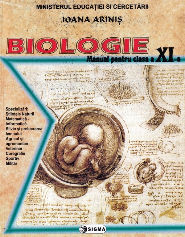 Biologie - Clasa 11 - Manual - Ioana Arinis