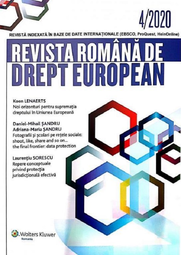 Revista romana de drept european Nr.4/2020