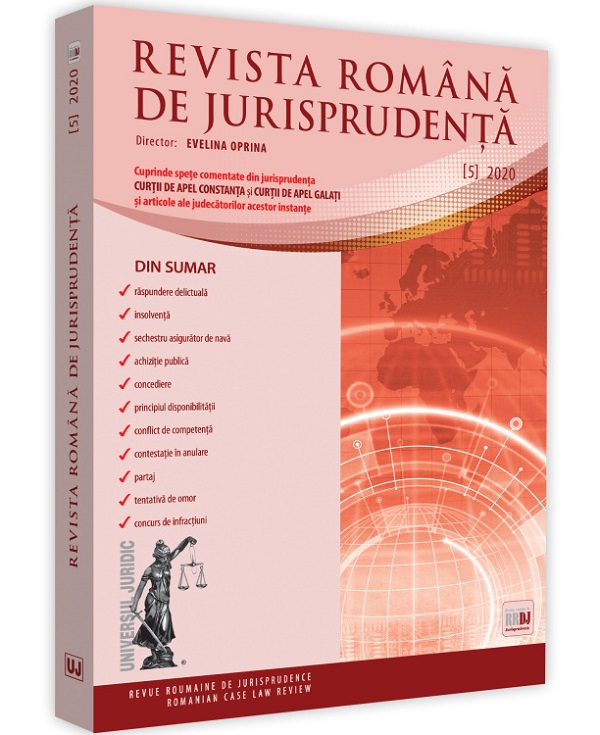 Revista romana de jurisprudenta Nr.5/2020