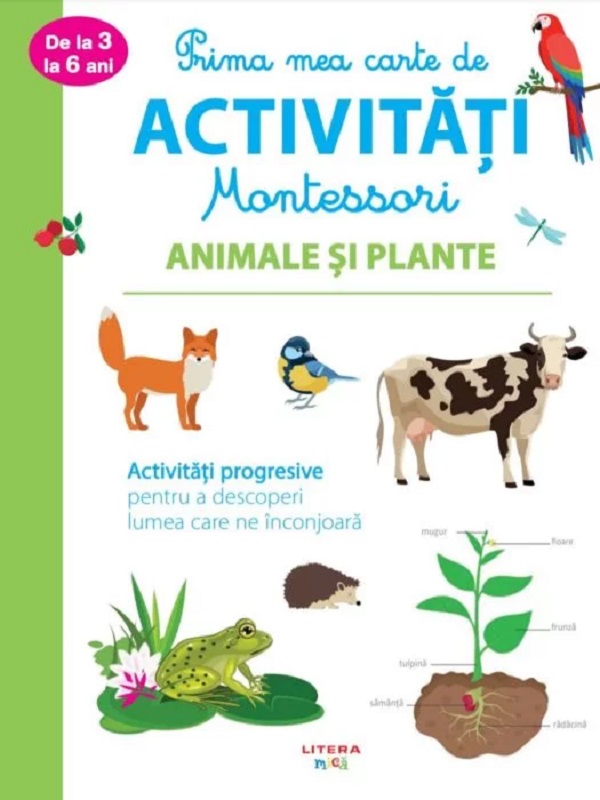 Prima mea carte Montessori. Animale si plante
