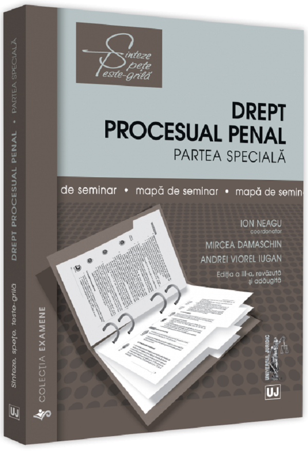 Drept procesual penal. Partea speciala. Mapa de seminar - Ion Neagu