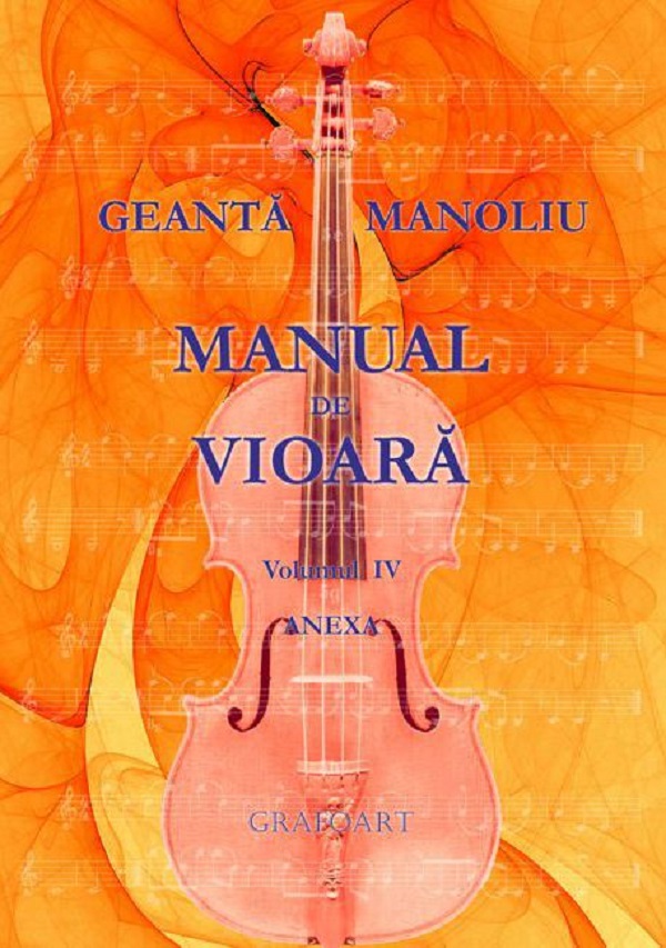 Manual de vioara Vol. 4. Anexa - Geanta Manoliu