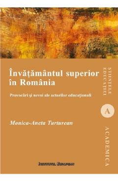 Coperta cărții 'Învățământul superior în România - Aneta Monica Turturean'