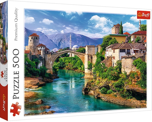 Puzzle 500. Pod vechi Mostar Bosnia