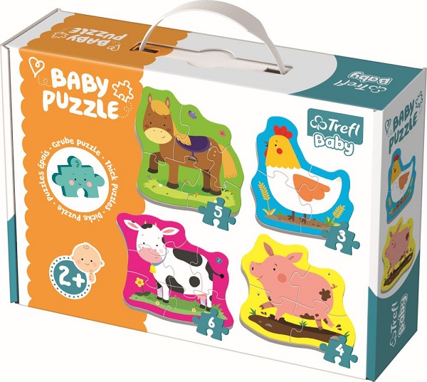 Puzzle. Baby Clasic Animale la ferma