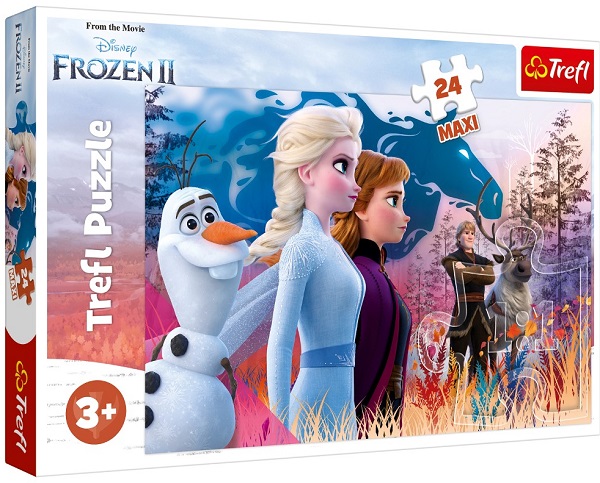 Puzzle 24 maxi. Frozen 2: Calatoria magica