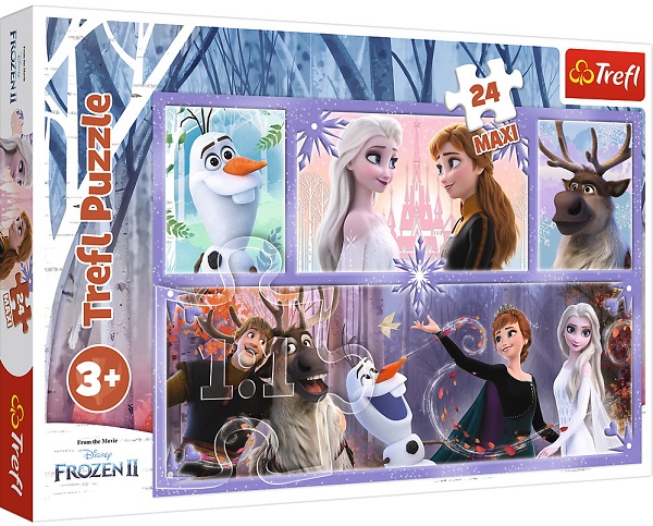 Puzzle 24 maxi. Frozen 2: O lume magica