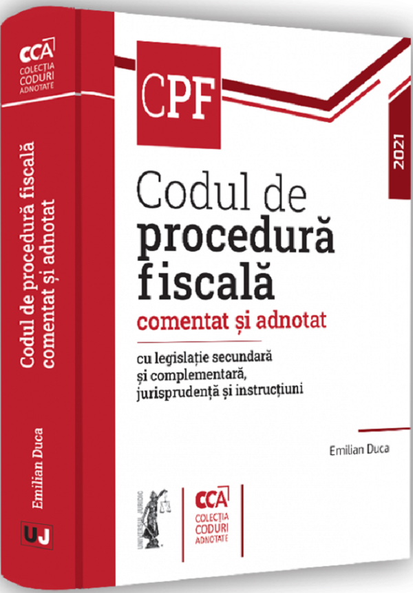 Codul de procedura fiscala comentat si adnotat - Emilian Duca
