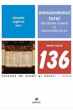Coperta cărții 'Mesianismul Torei - Daniela Reghina Onu'