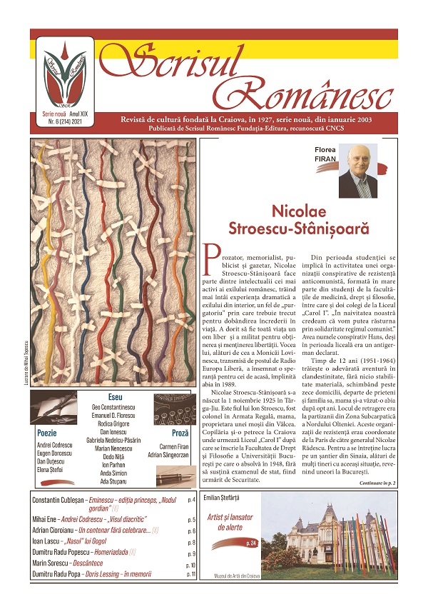 Revista Scrisul Romanesc Nr.6 din 2021