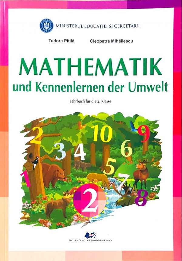 Matematica si explorarea mediului. Lb. germana - Clasa 2 - Manual - Tudora Pitila, Cleopatra Mihailescu