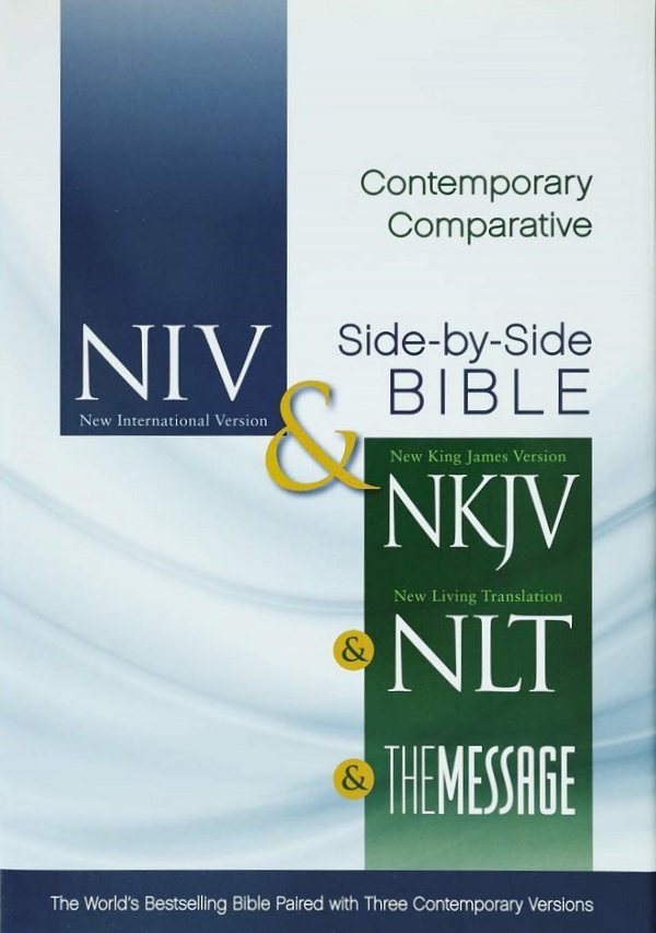 NIV, NKJV, NLT, The Message, Contemporary Comparative Parallel Bible - Zondervan