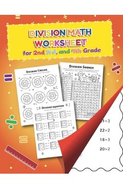 Coperta cărții 'My First Workbook of Division Practice Workbook and Activity Sheets: Over 20 Fun Designs For Boys And Girls -'