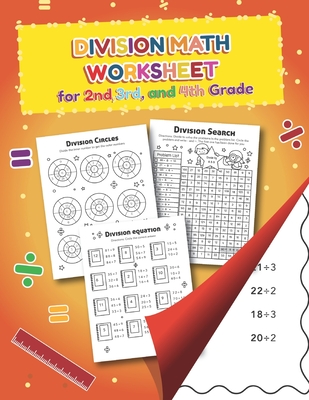 Coperta cărții 'My First Workbook of Division Practice Workbook and Activity Sheets: Over 20 Fun Designs For Boys And Girls -'
