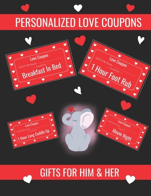 Personalized Love Coupons: Gifts For Him And Her: Lovers Treat With These 36 Colour Personalized Love Coupons! (Valentines Day Special) - The Little Gift Shop
