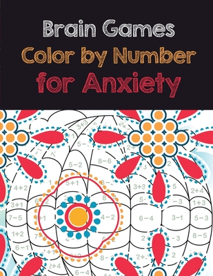 Brain Games Color by Number for Anxiety: Adult Coloring Book by Number for Anxiety Relief, Scripture Coloring Book for Adults & Teens Beginners, Books - Rns Coloring Studio