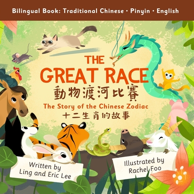 The Great Race: Story of the Chinese Zodiac (Traditional Chinese, English, Pinyin) - Eric Lee