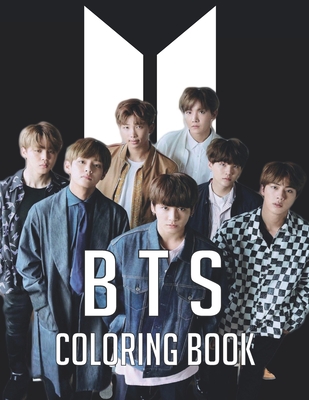 BTS Coloring Book: Funny Bangtan Boys Coloring Books, Stress Relief with BTS Jin, RM, JHope, Suga, Jimin, V, Jungkook Coloring Books for - Omr Publish