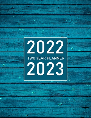 2022-2023 Two Year monthly planner: 2 Year calendar January 2022 - December 2023- 24 monthly with holidays- Personal schedule - Daniel Dkr