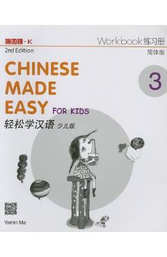 Coperta cărții 'Chinese Made Easy for Kids 2nd Ed (Simplified) Workbook 3 -'