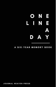 One Line A Day Journal - Journal Heaven Press