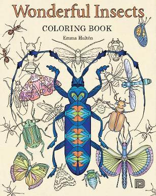 Wonderful Insects Coloring Book - Emma Hult�(c)n